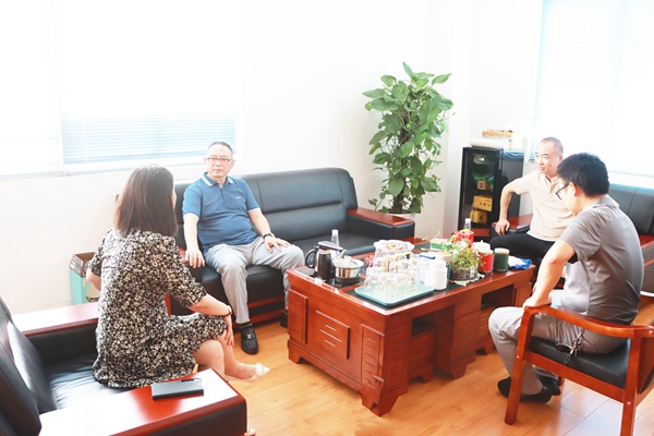 北京九江企業商會會長周子涵一行走訪調研會員企業黄色视频网页软件下载科技
